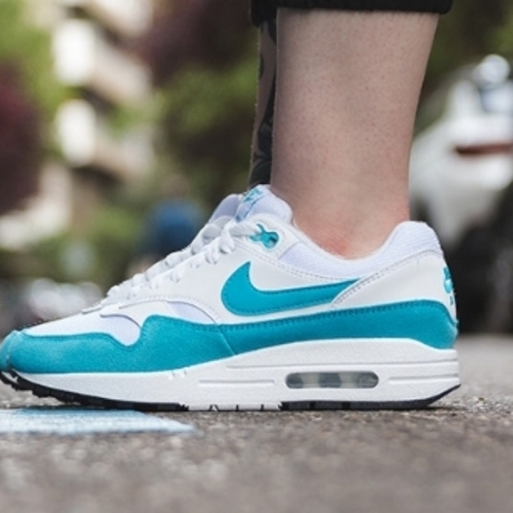 Nike AirMax 1 Atomic Teal Streetwear/Lifestyle/Athletic Shoes Size 8.5 for Women - Picture 4 of 12